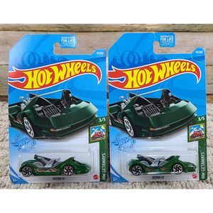 Hot Wheels Getaways Deora III Green Lot of 2 2020 HW 3/5 70/250 Play & Display